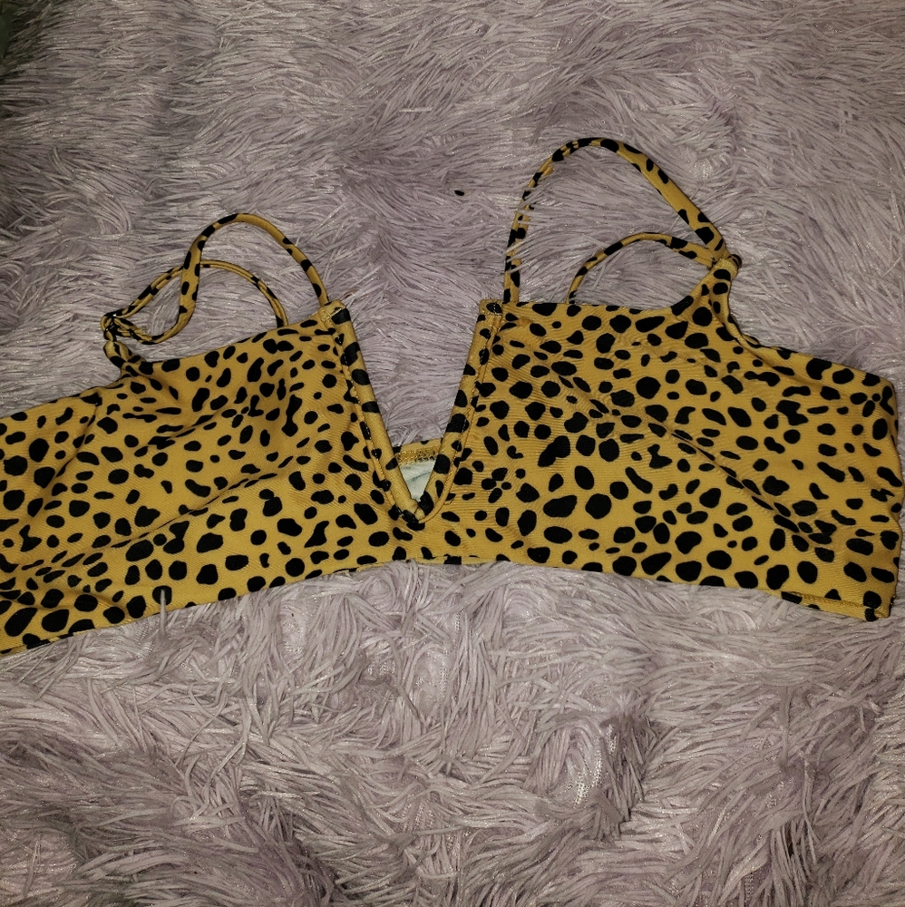 Womens cheetah print bikini.     Nwot - Picture 4 of 9